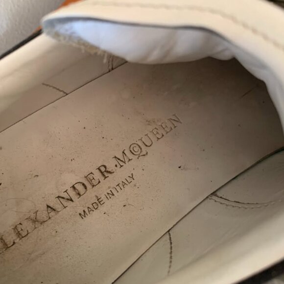 Alexander Mcqueen platform Sneakers - Black and White Designer Shoes - 38 7.5 - Picture 4 of 4